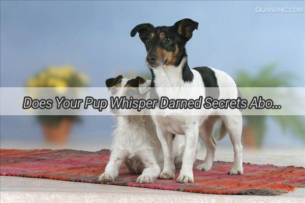 Does Your Pup Whisper Darned Secrets About Grandma Uncover the Truth Behind Furry Gossip